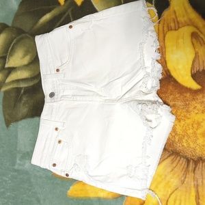 Levi's high rise shorts